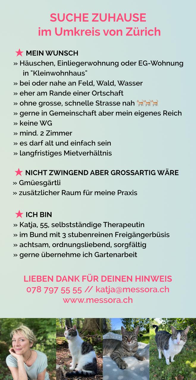 ich suche immer noch und bin dankbar um jede Unterstützung 🙏