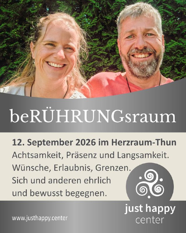 beRÜHRUNG geht weit über den Körper hinaus