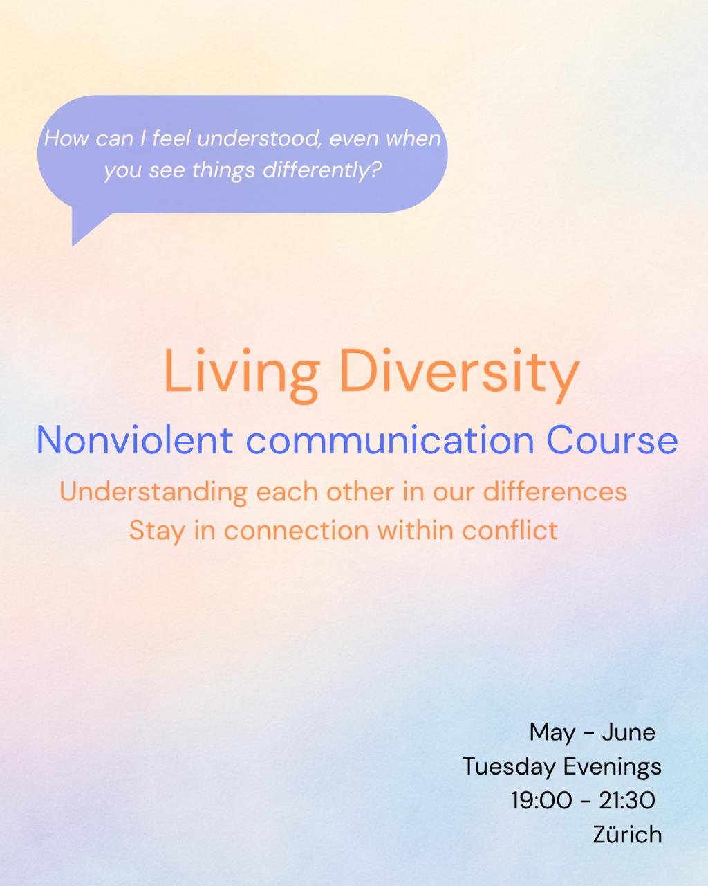 We are starting a new course in May! Would be beautiful to have some of you with