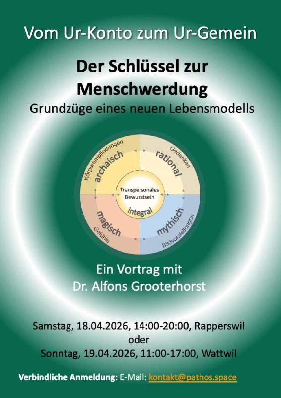 Wir freuen uns, wenn möglichst viele Menschen Lust auf eine grosse Veränderung h