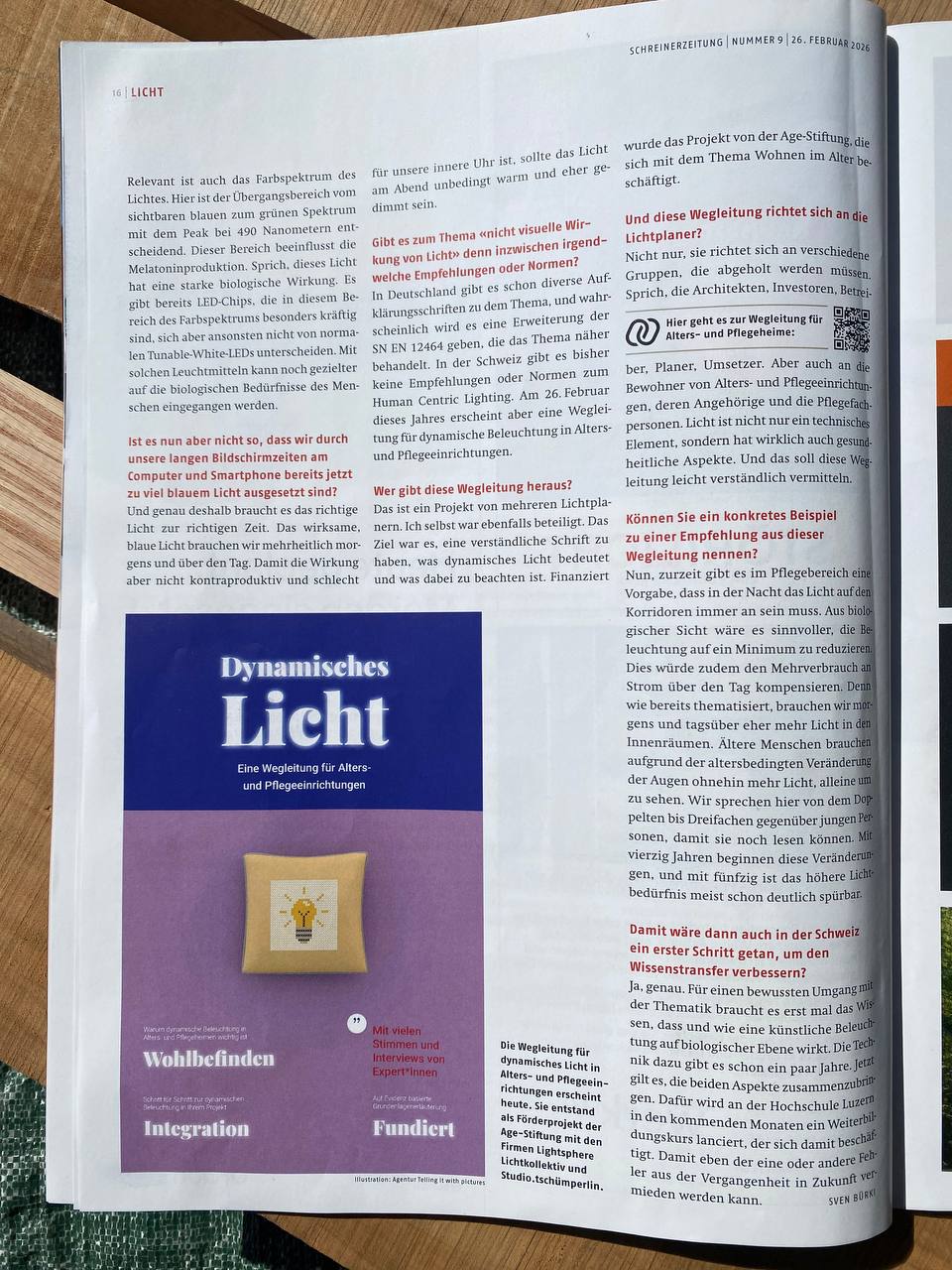 Schreinerzeitung für Handwerker und Wissen 👌