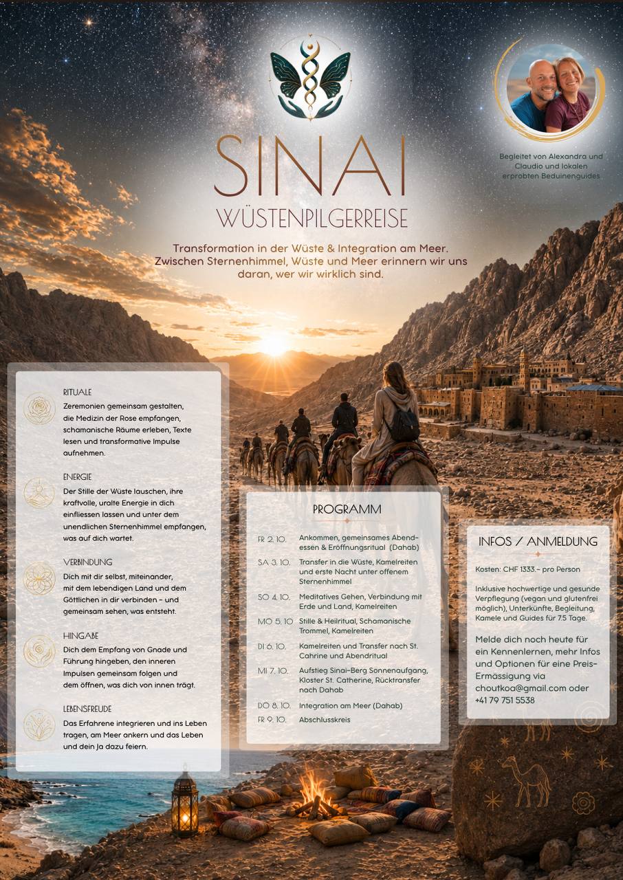 SINAI WÜSTENPILGERREISE