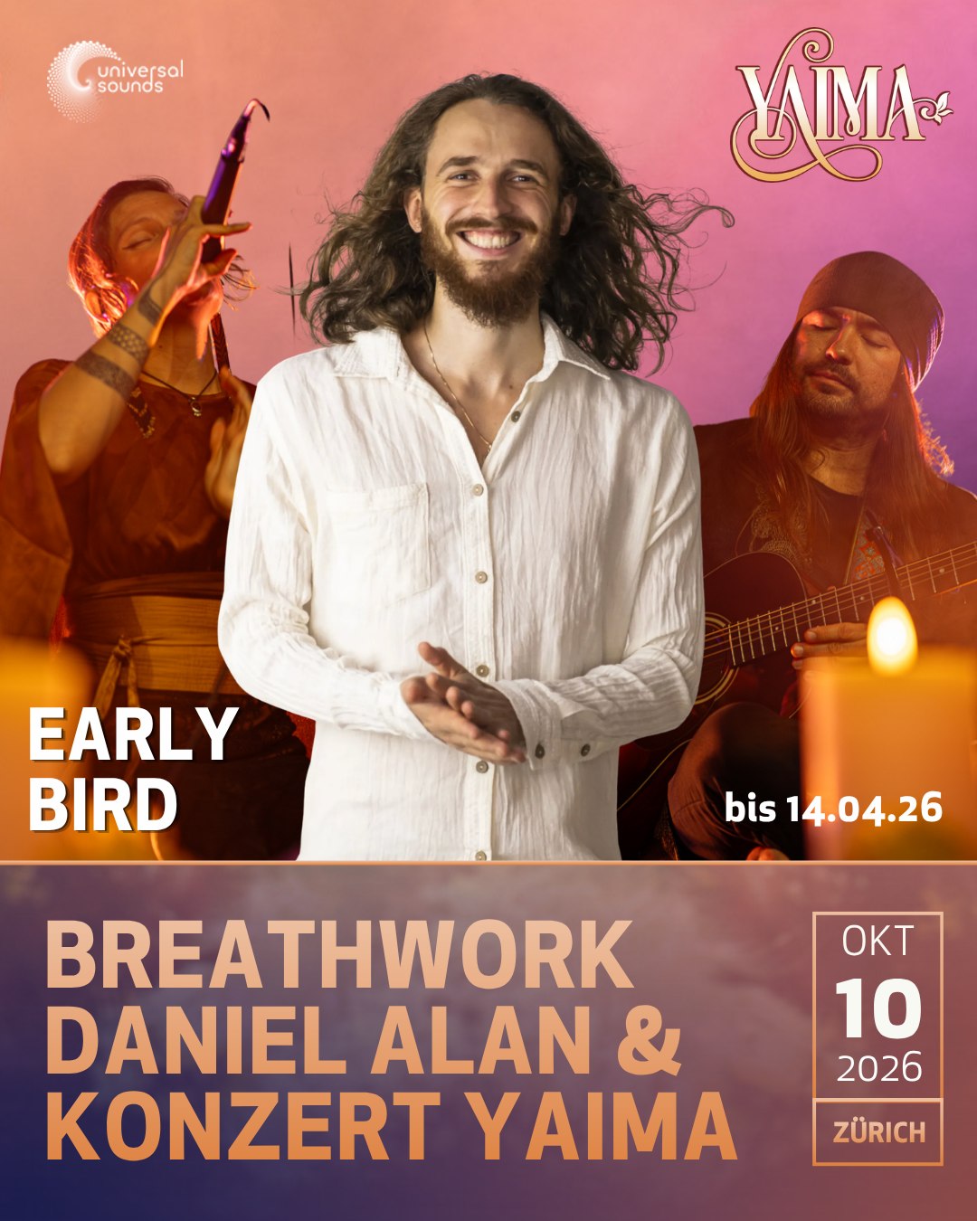 Breathwork & YAIMA Live – Earlybird bis 14.04.