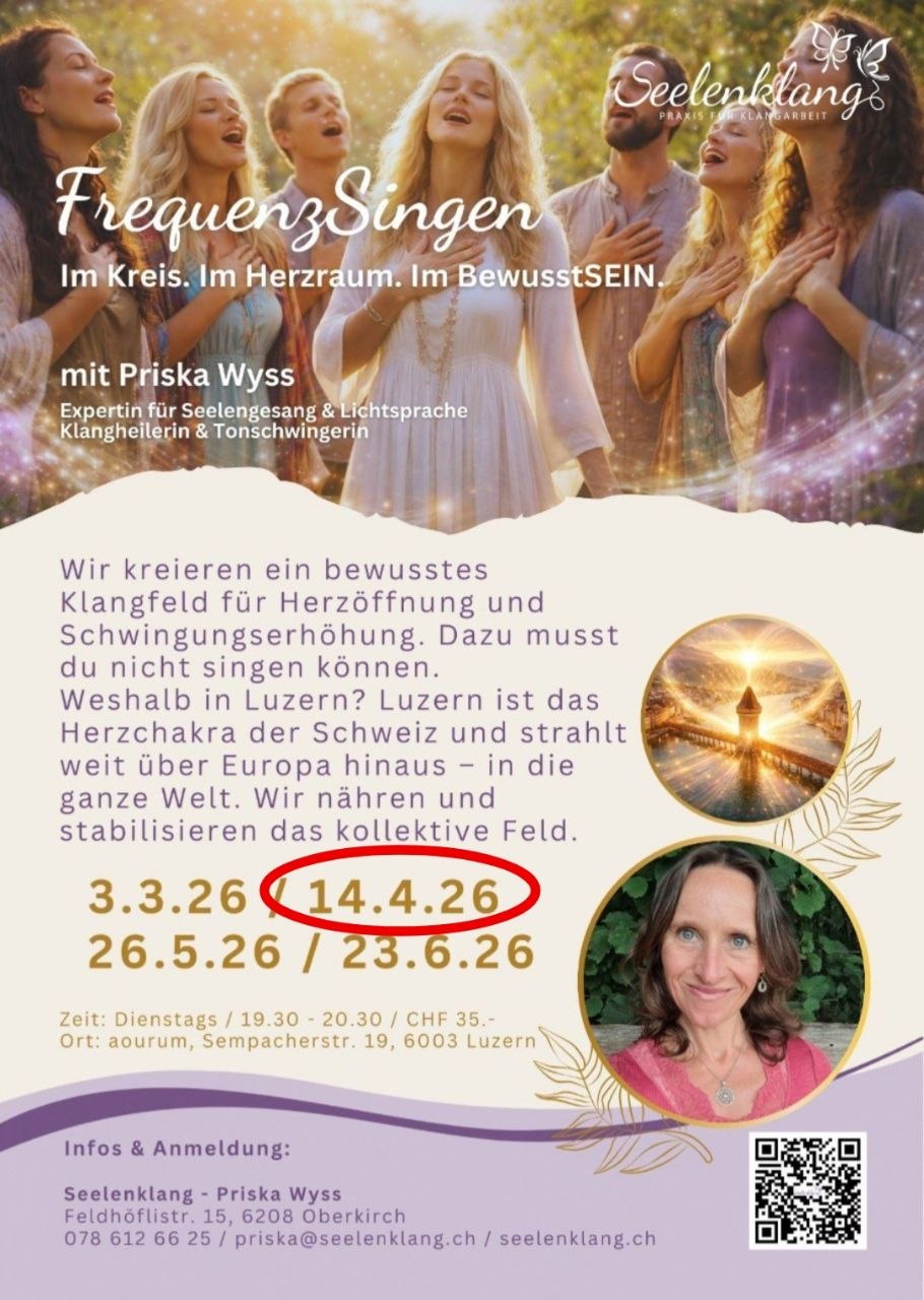 Die Erde wandelt sich. Jetzt im April rüttelt es heftig im Aussen! Du spürst es 