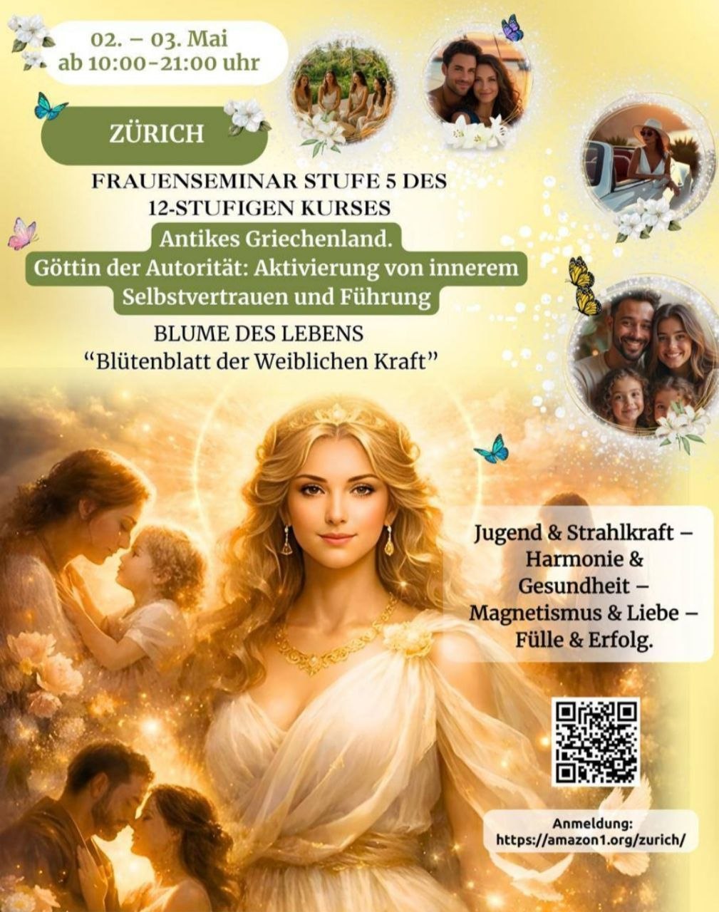 Ich lade dich herzlich zu einem inspirierenden Seminar ein, in dem du Wissen von