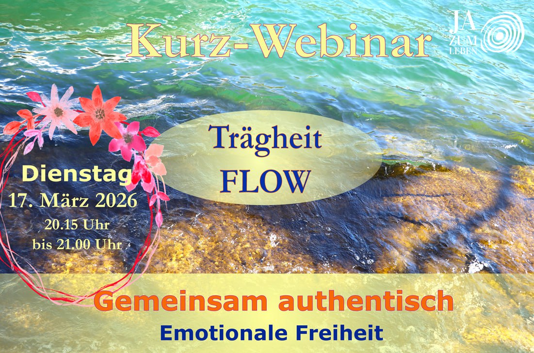 KURZ-WEBINAR: Trägheit - FLOW