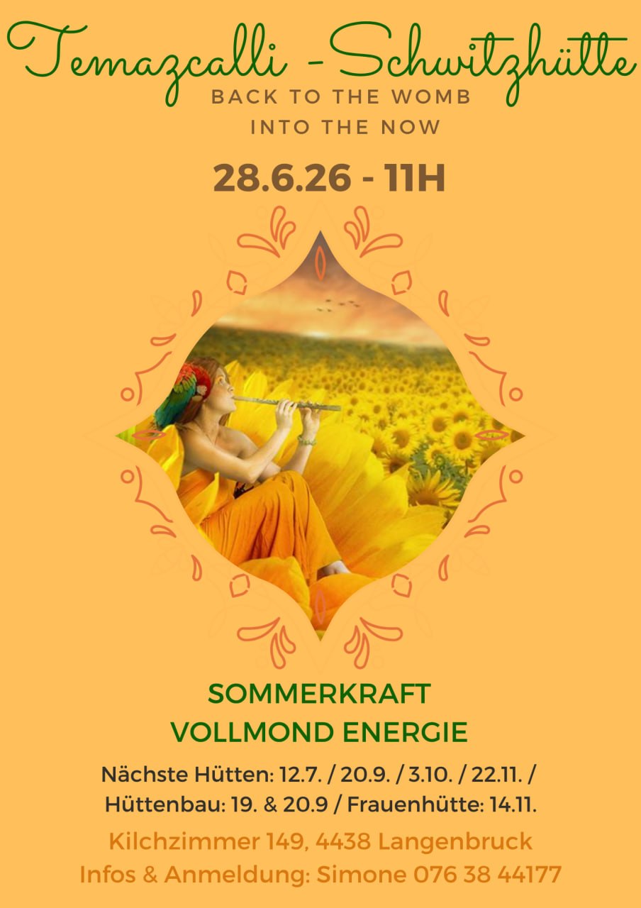 Nächsten Sonntag 💜 Reinigung, Klärung, Ausrichtung, Hingabe, Kraft & Gemeinschaf