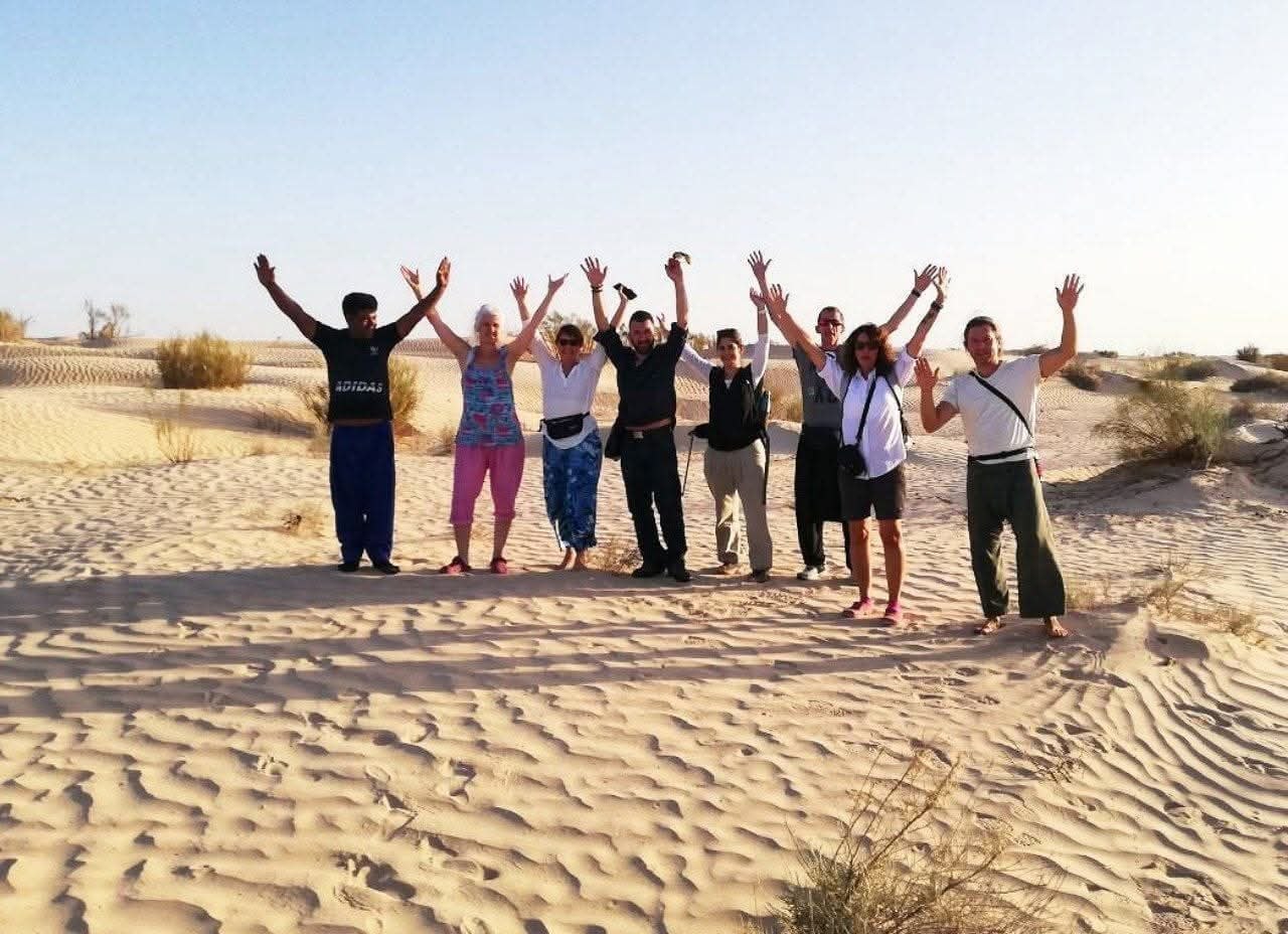 Kraftort Sahara Reisen