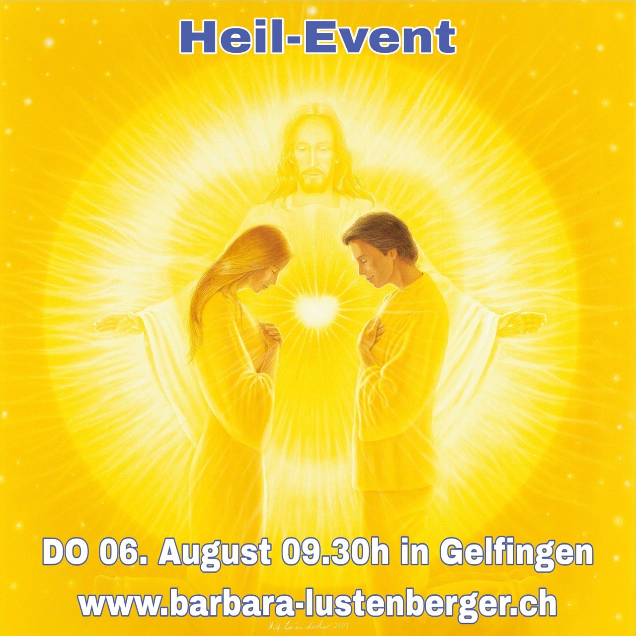 Alle Infos: https://barbara-lustenberger.ch/events/heil-event/ 💝