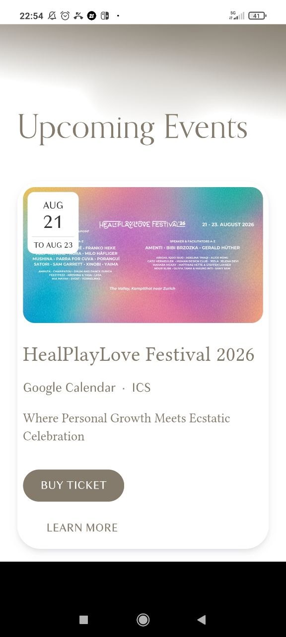 hey guys☺️ i have a 3 days pass for heal play love festival, unfortunately i can