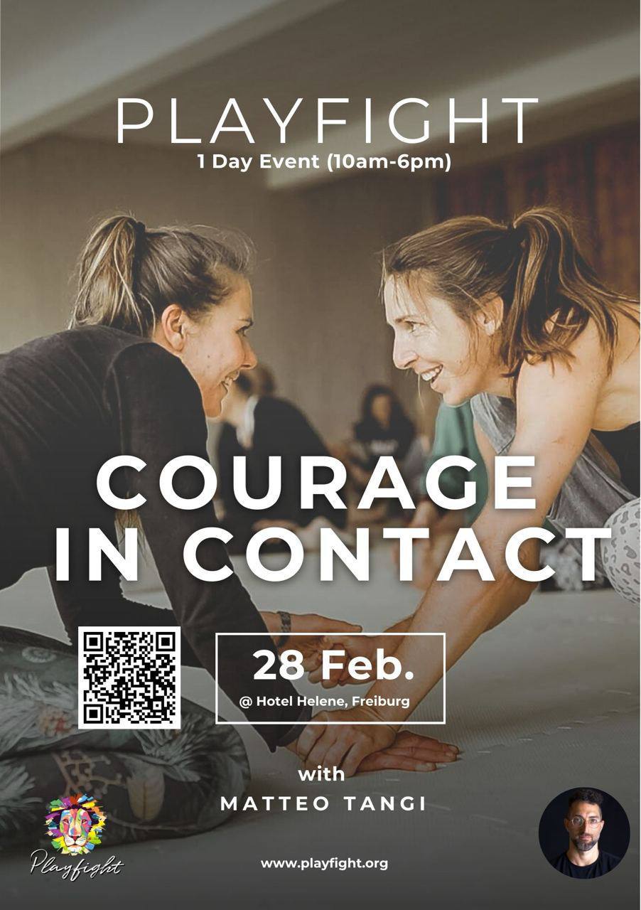 Dear Playfighters, Curious Ones and Movement Enthusiasts,