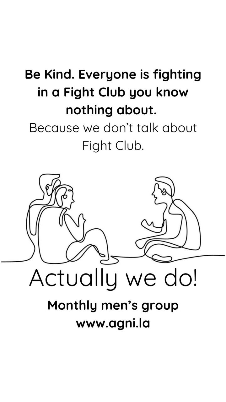 Every man has battles, but no man should fight alone.