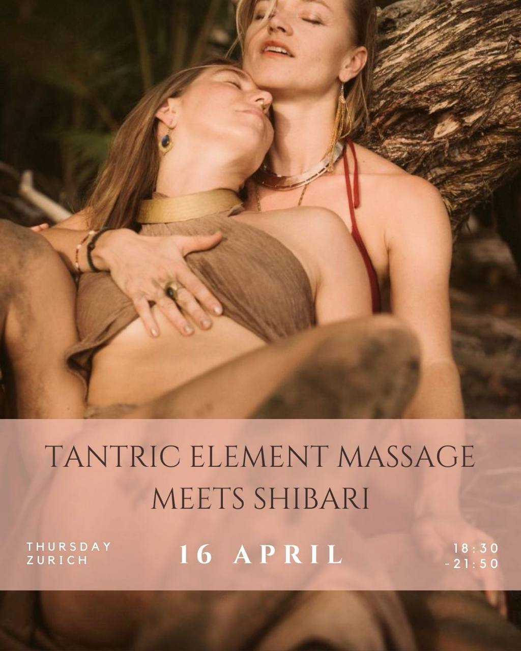 TANTRIC ELEMENT MASSAGE MEETS SHIBARI