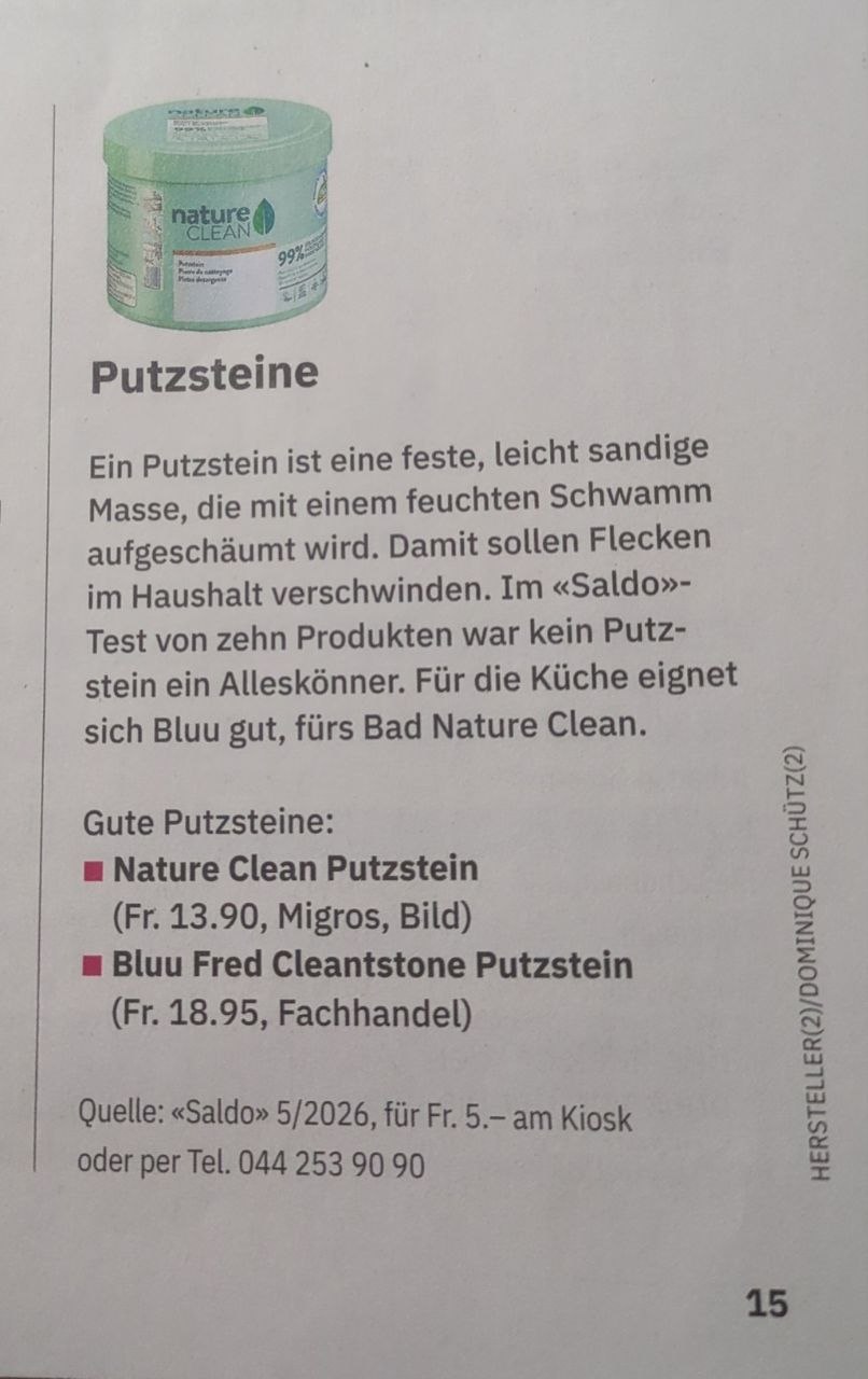 Putzsteine