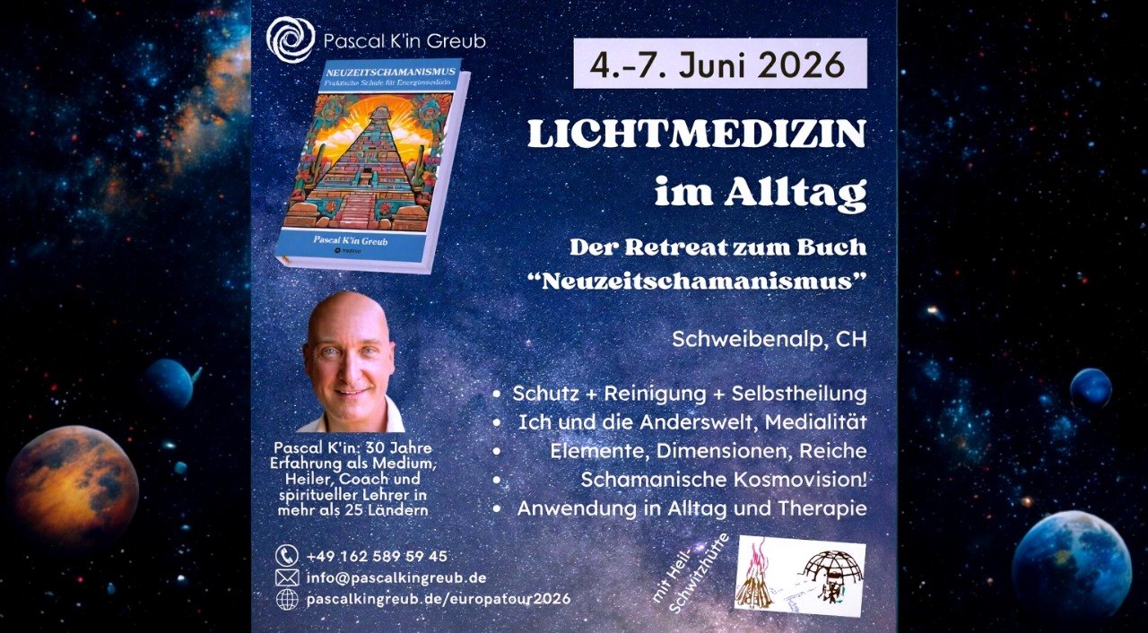 Lichtmedizin im Alltag – mit Pascal K’in Greub