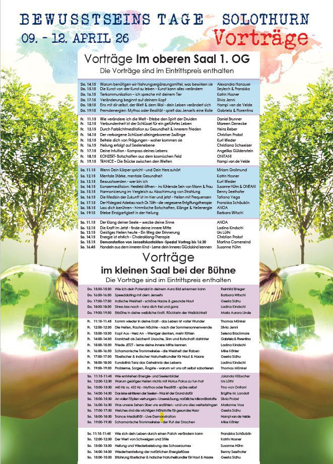 BEWUSSTSEINS TAGE SOLOTHURN