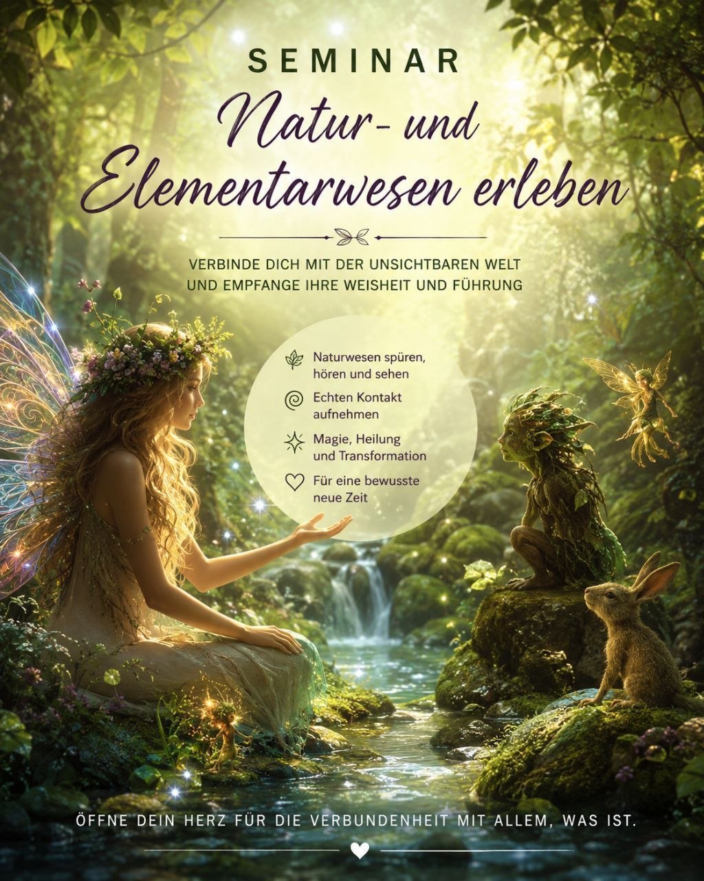 SEMINAR – Natur- und Elementarwesen erleben 🧚✨