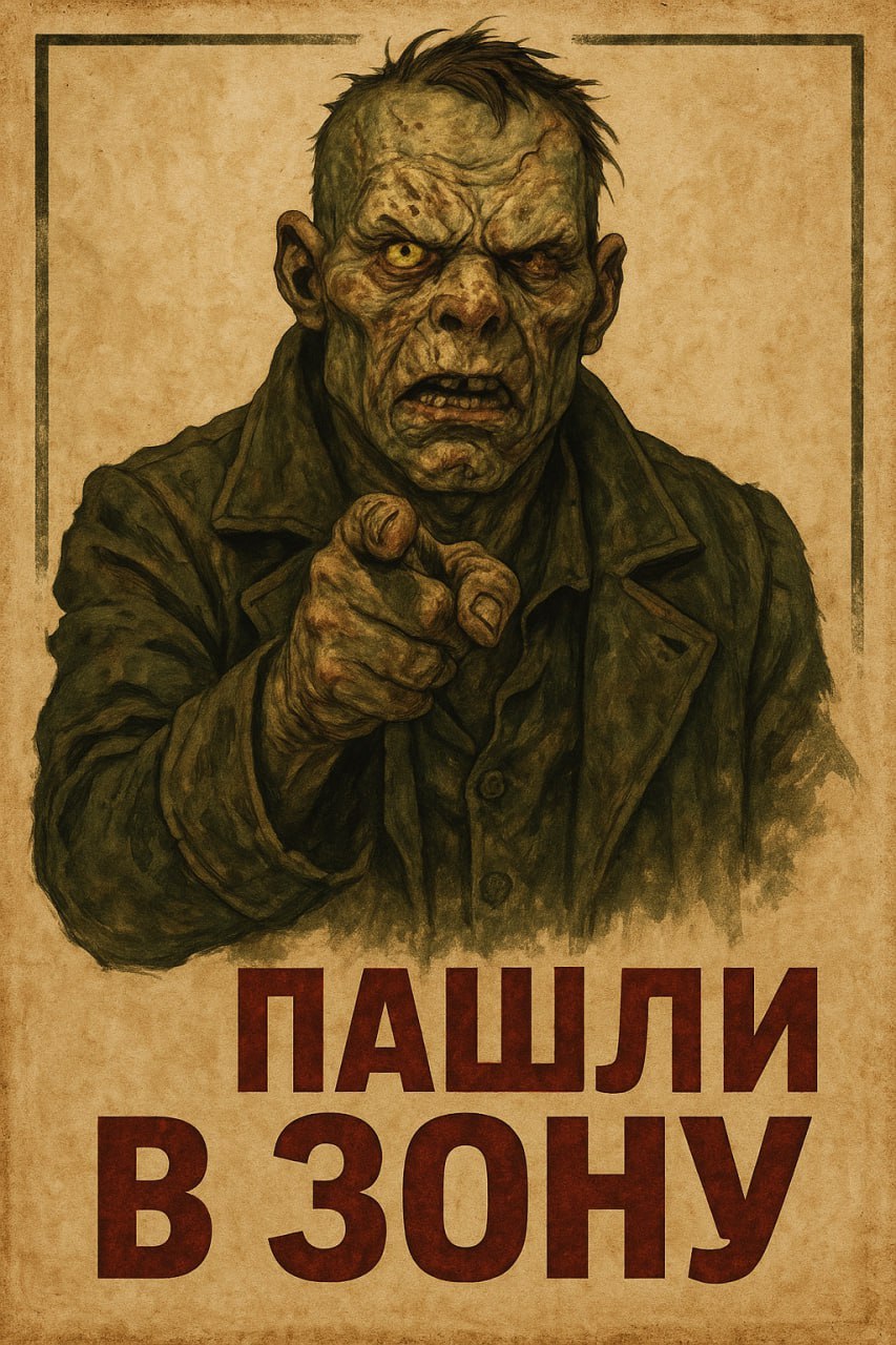 Пашли в Зону 🧟‍♂️