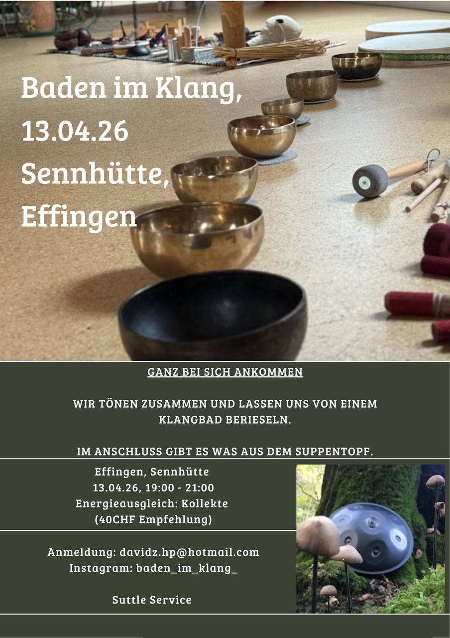 In einem Raum voller Klänge, Geborgenheit und Stille, lässt du deinen Alltag los