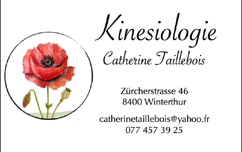 Gerne empfehle ich eine wunderbare Kinesiologin mit viel Empathie und einem gros