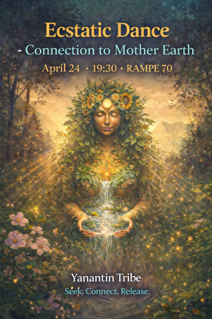NEXT FRIDAY — ECSTATIC DANCE · MOTHER EARTH · TRIBAL JOURNEY · SOUND HEALING 🌿🔥