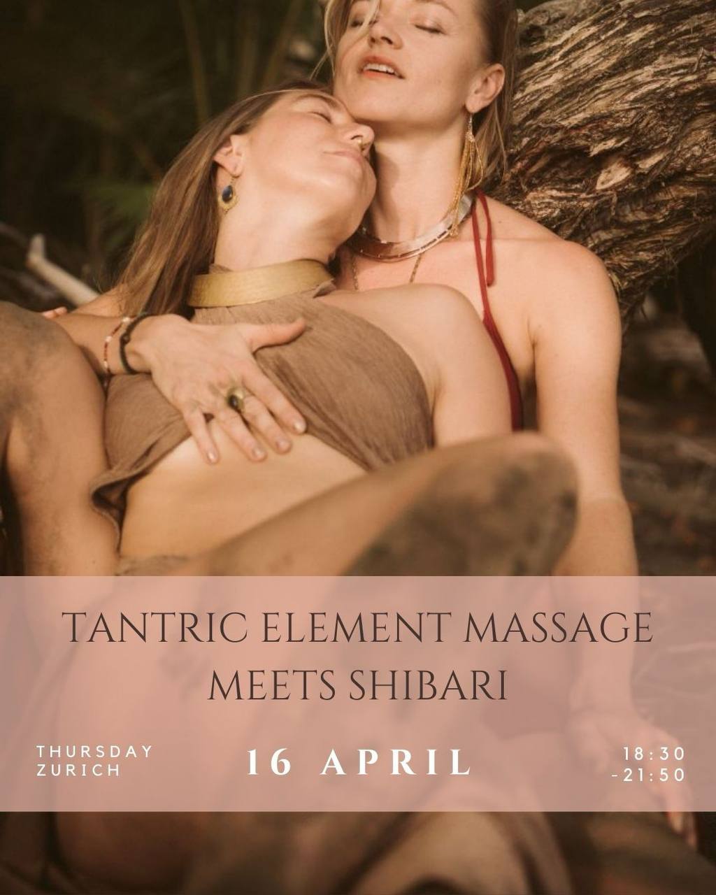 TANTRIC ELEMENT MASSAGE MEETS SHIBARI