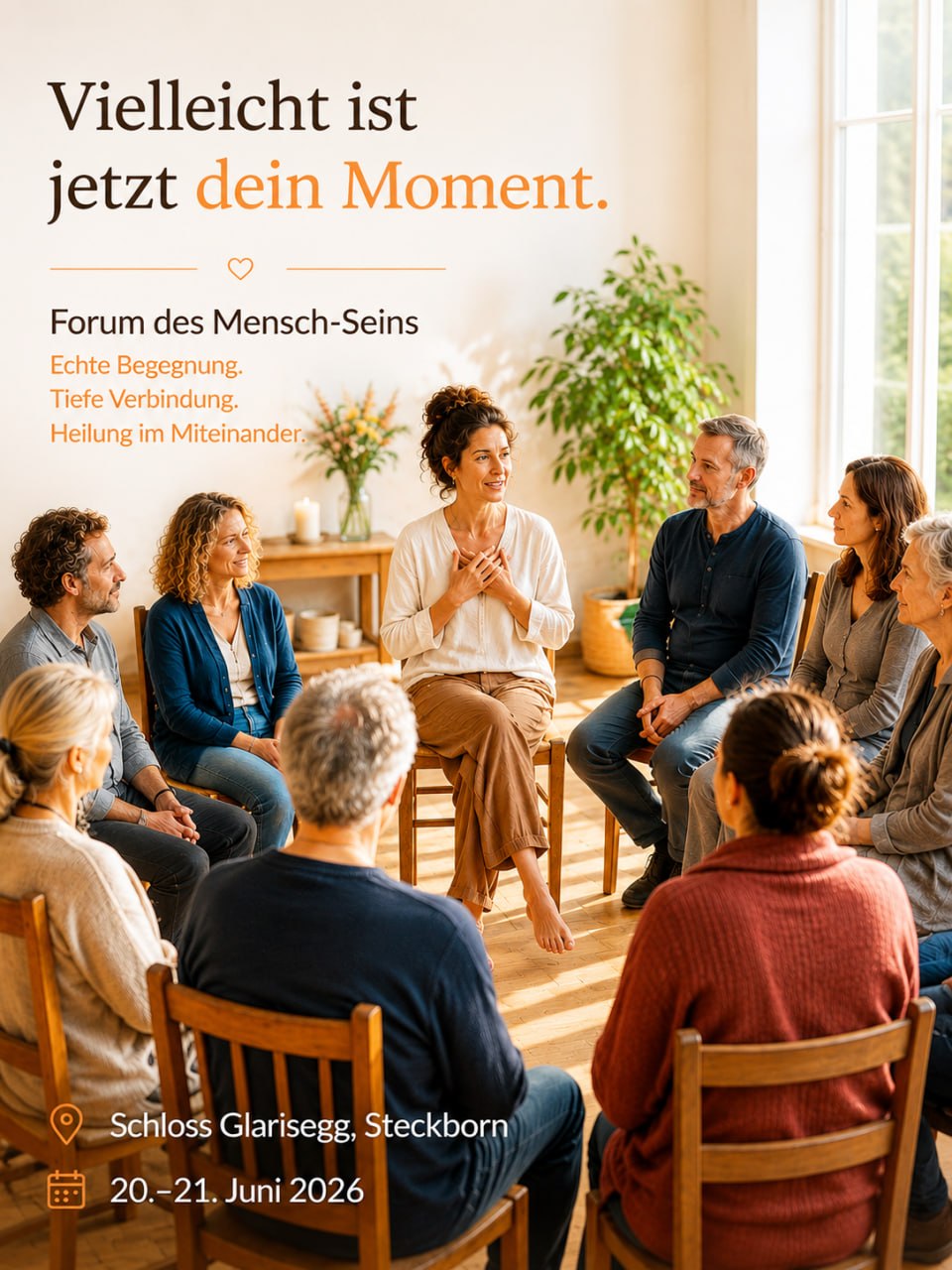 Wann hast du dich das letzte Mal wirklich gesehen, verstanden und angenommen gef