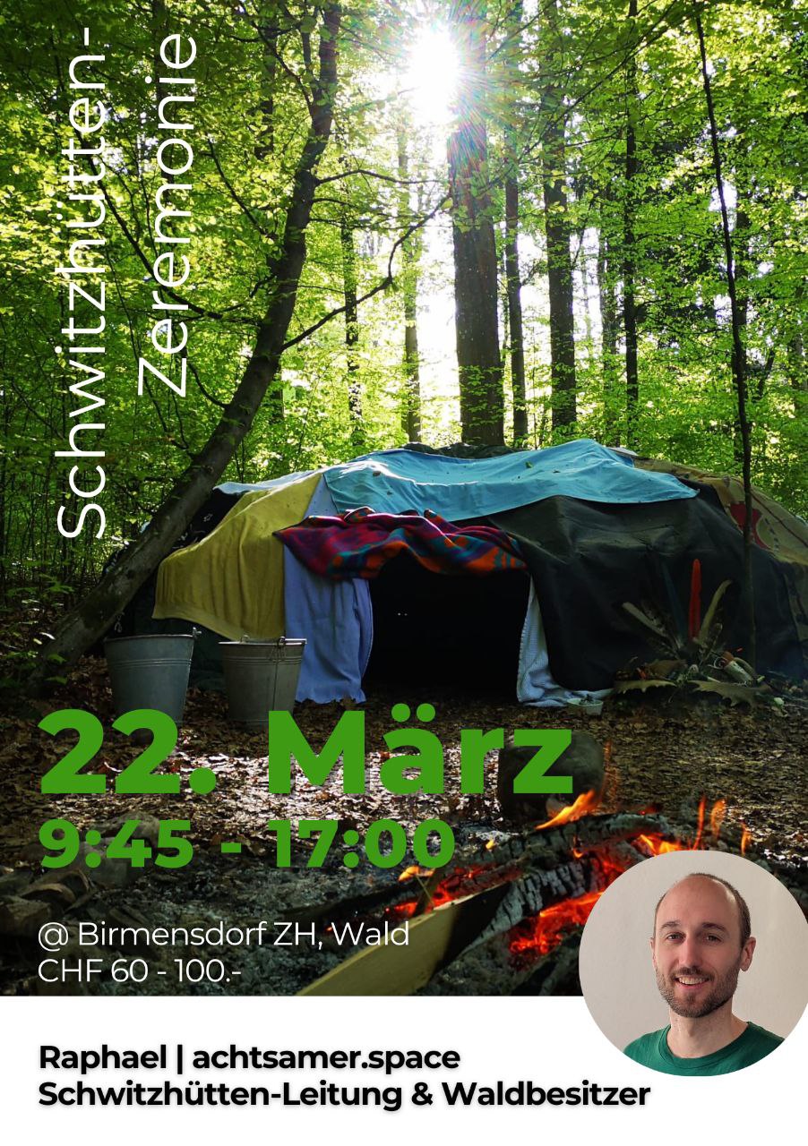 Willkommen zur Frühlings-Zeremonie in Birmensdorf ZH. 🔥🌱🪶💦