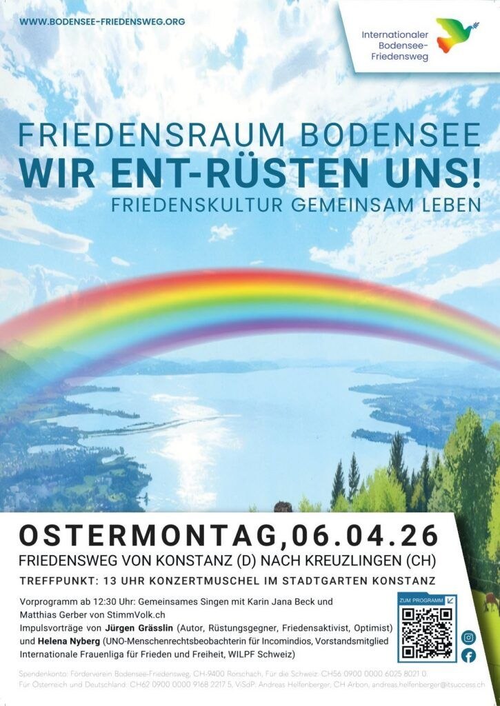 Auch wenn man nicht mit allen Zielen der Organisatoren einig gehen mag.