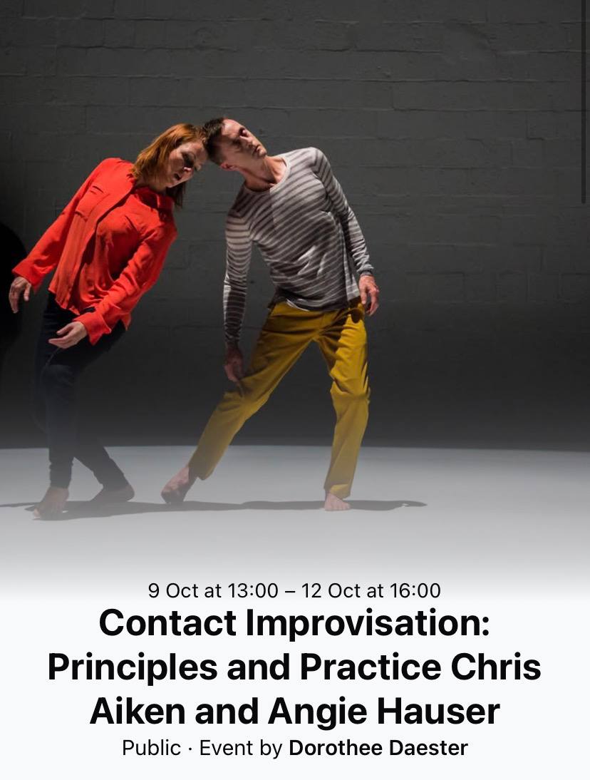 I invite you to this amazing intensive with Chris Aiken a professor of dance and