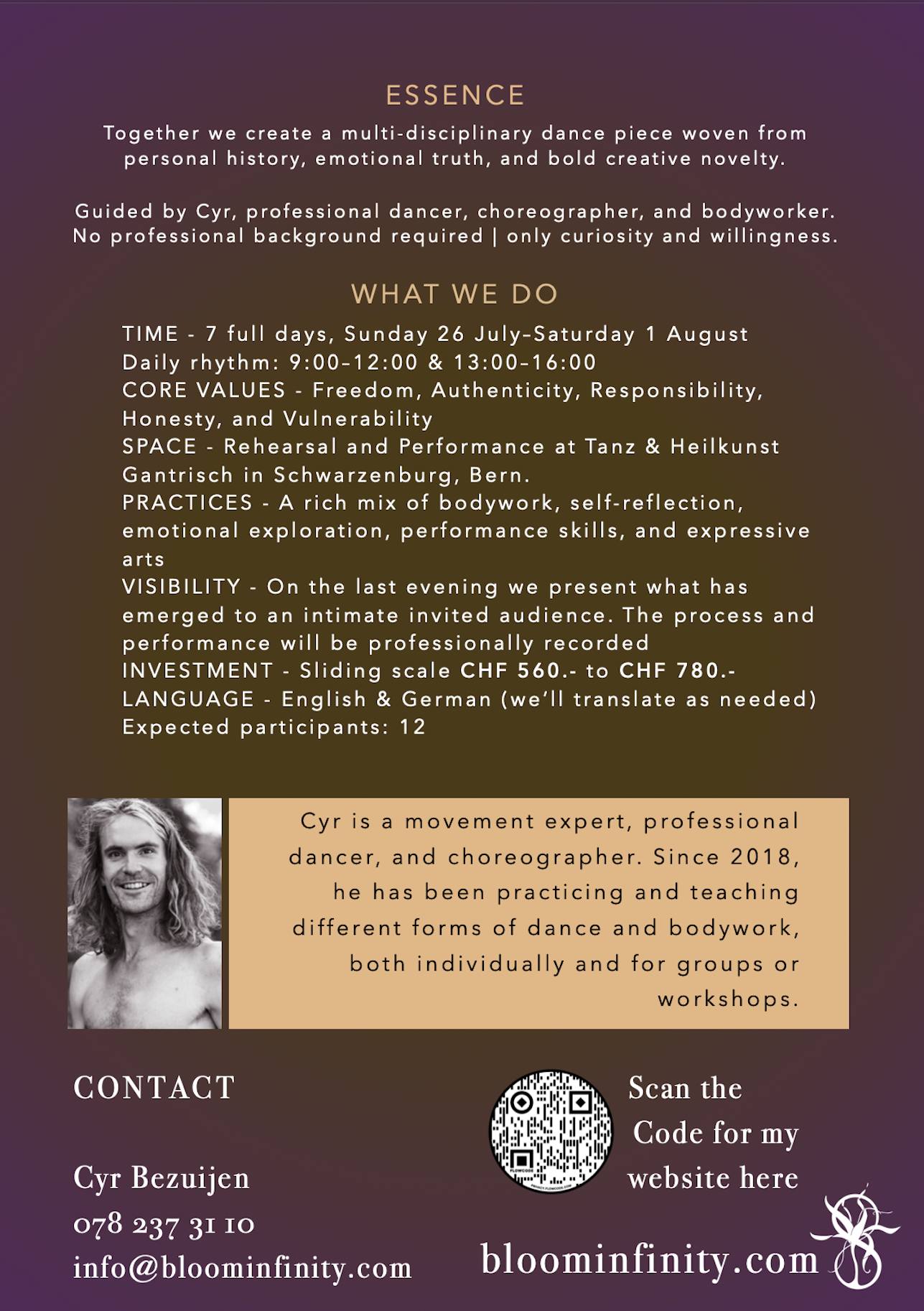 LIVING DANCE | ESSENCE OF THE ARTS