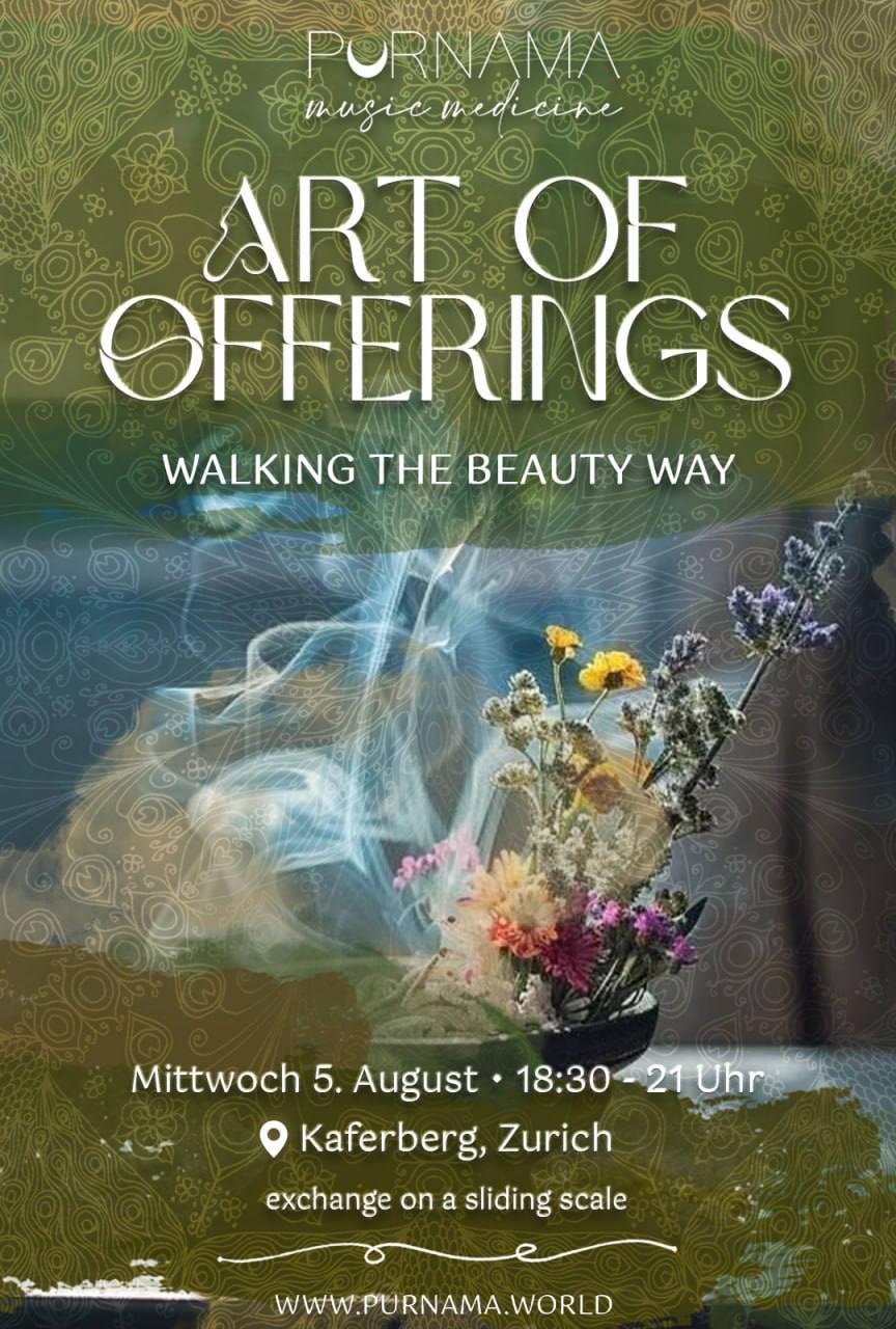 The practice of making offerings is one of humanity's oldest spiritual expressio
