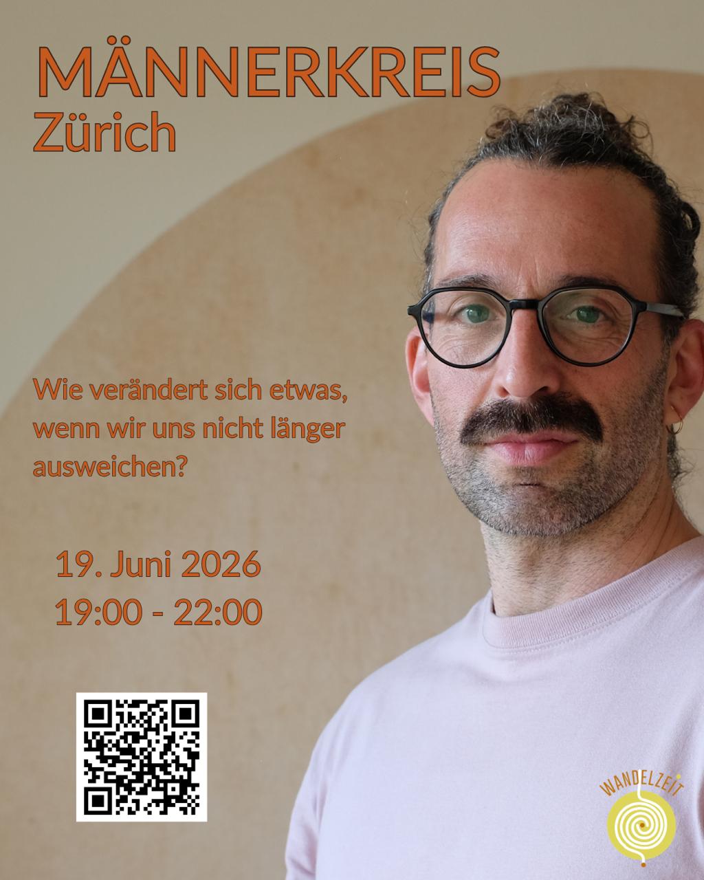 Der nächste Männerkreis ist diesen Freitag, 19. Juni in Zürich.