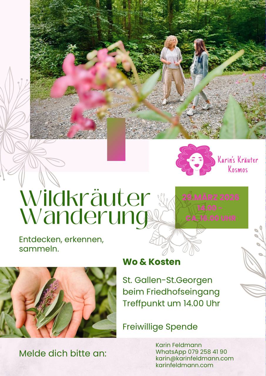 In St. Gallen, es hat noch Plätze frei. 😊