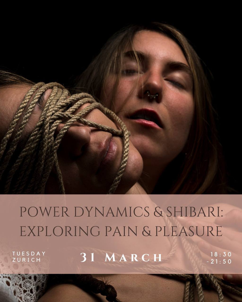 POWER DYNAMICS & SHIBARI: EXPLORING PAIN & PLEASURE
