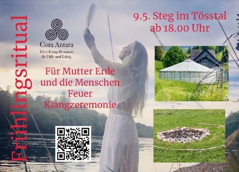 Herzliche Einladung zum Frühlingsritual für Mutter Erde und die Menschen.