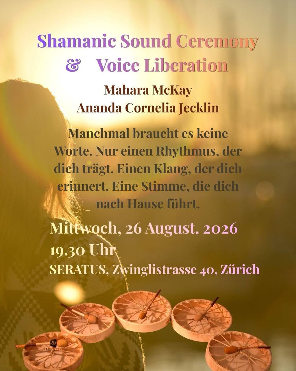 Mittwoch, 26. August | 19.30 – 22.00 Uhr
