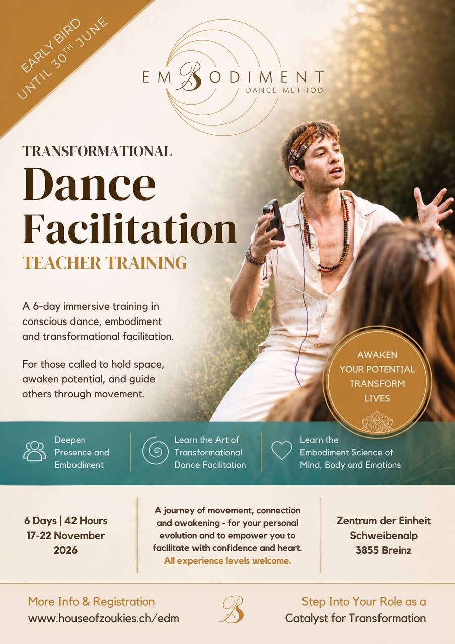 Last week we completed another Embodiment Dance Teacher Training… and it was pow