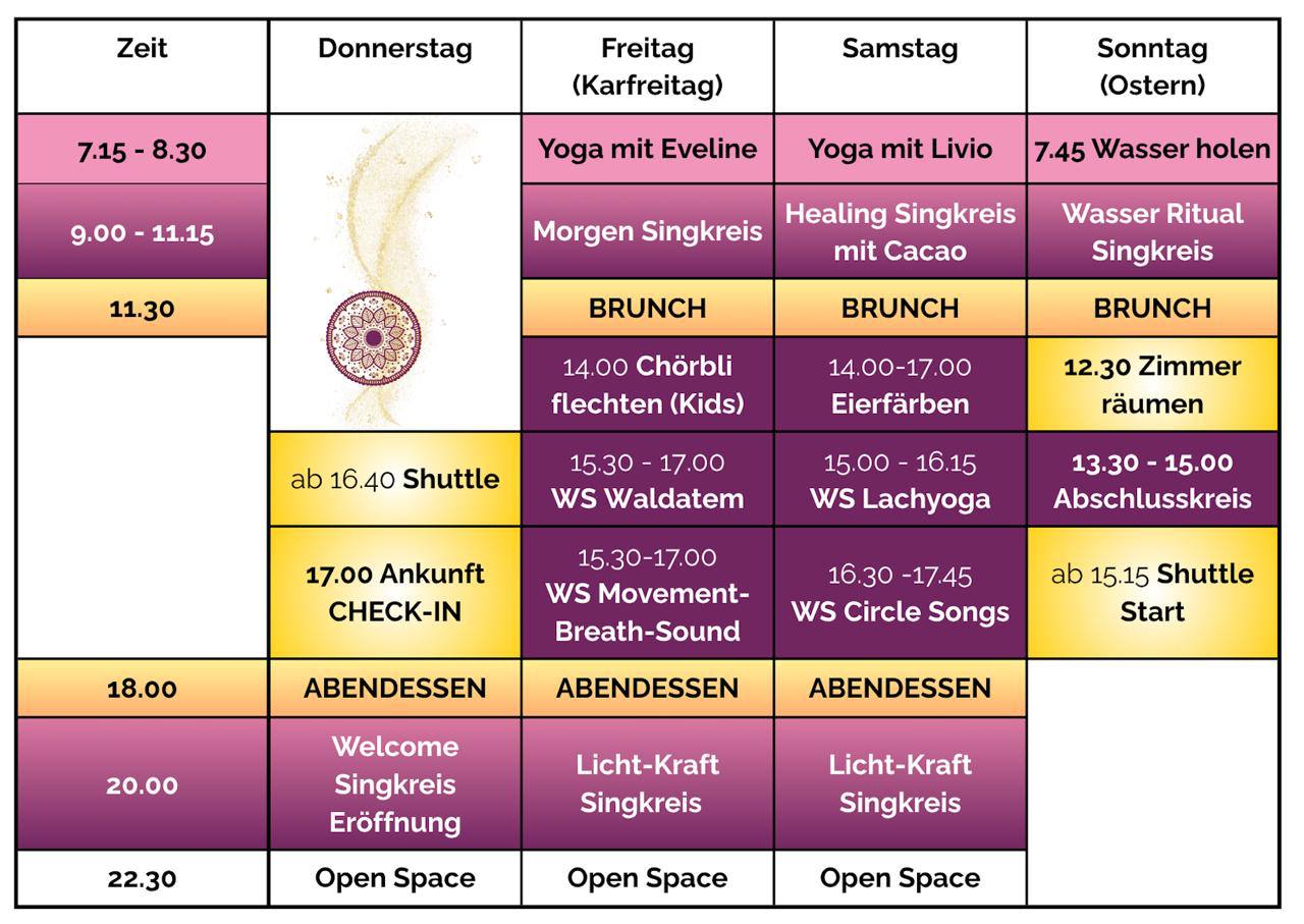 LichtKraft Sing- Gathering