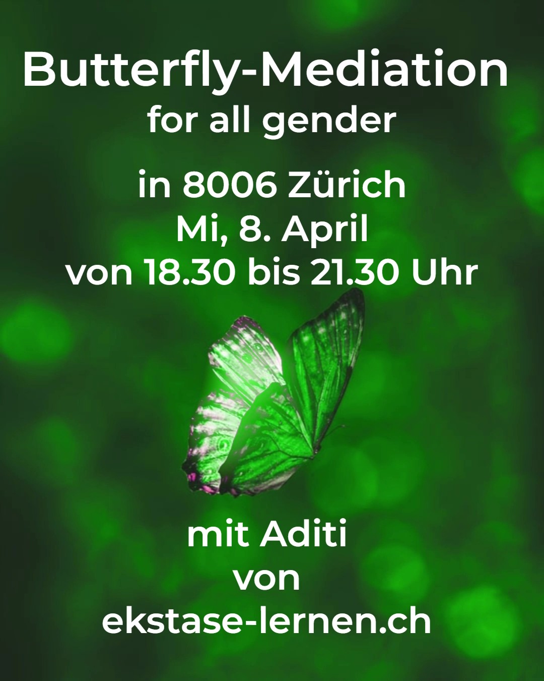 Butterfly Meditation - for all genders