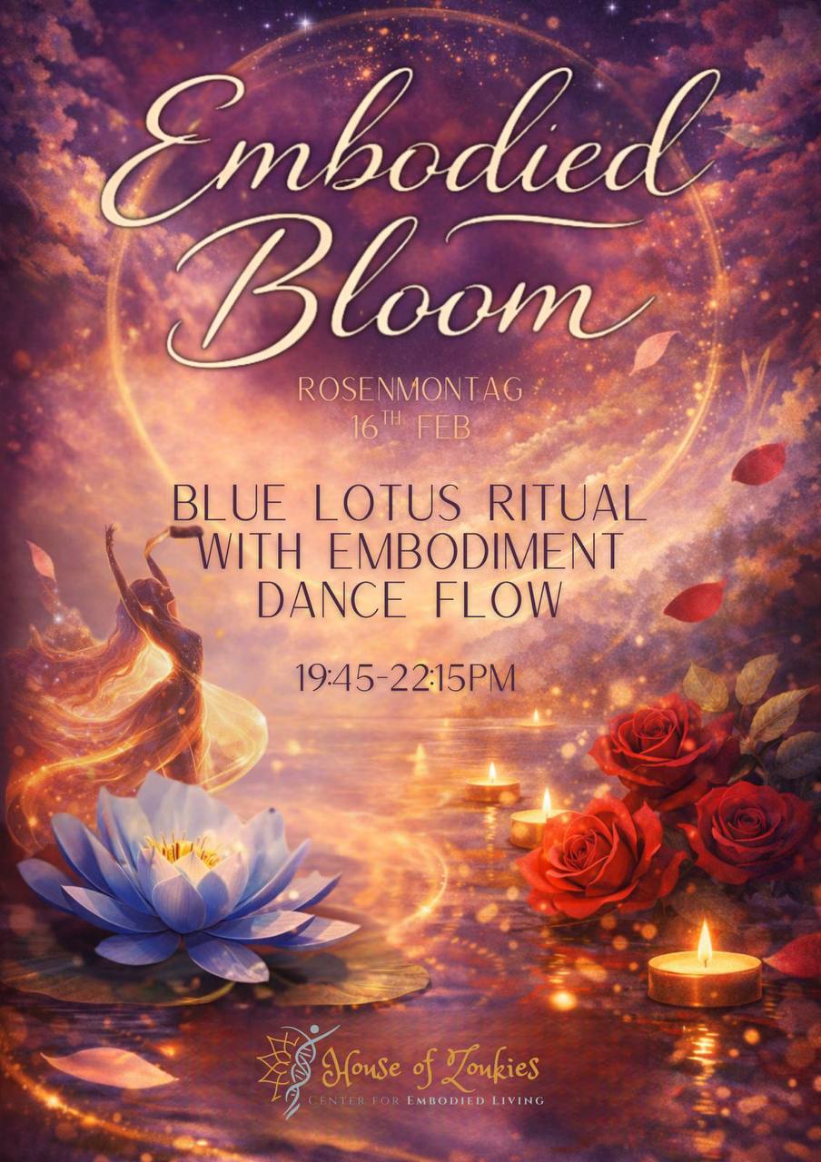 Dear Community, we welcome you to our Blue Lotus Tea Ceremony & Dance Journey TO