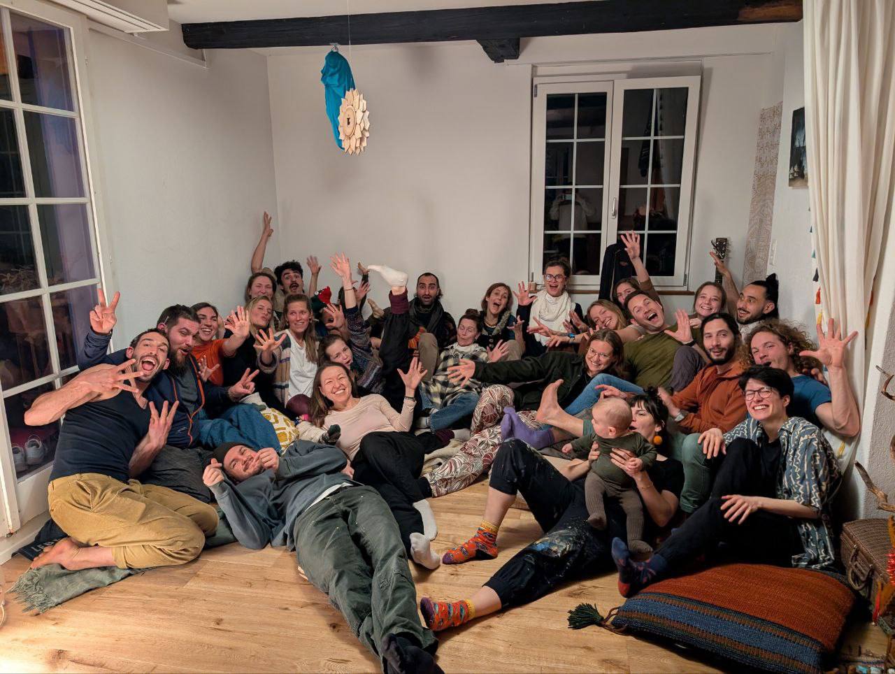 Here are some impressions from our team gathering this Saturday at my place.